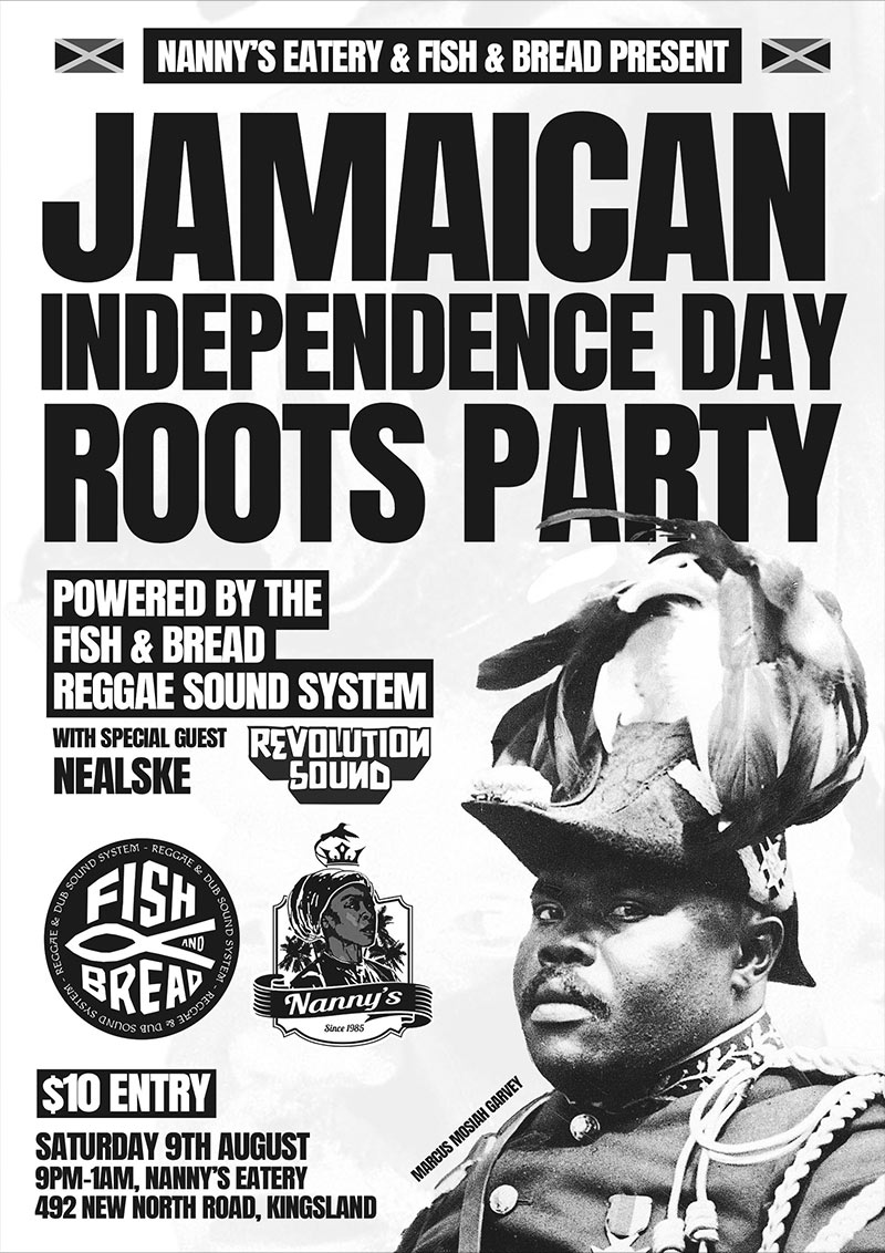 Jamaican Independence Day Roots Party at Nanny's with Nealske